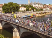El Tour de Francia 2026 llegó a la etapa 8 este 11 de julio, con llegada en Bergerac.