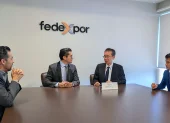 El embajador del Japón en Ecuador,Horiuchi Toshihiko mantuvo en junio una reunión con Xavier Rosero, presidente de Fedexpor.