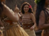 Catherine Lagaʻaia en su papel de Moana.