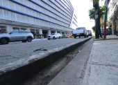 Los hechos violentos ocurrieron en las inmediaciones del estadio Capwell.