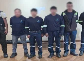 Dos de los sospechosos por el robo de cables tienen antecedentes por armas.
