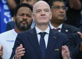 Gianni Infantino es el presidente de la FIFA. Durante el Mundial 2026, habla sobre la posibilidad de jugar con 64 equipos en el futuro.