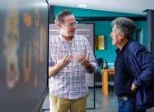 Diego Ordóñez, presidente del Colegio de Arquitectos de Pichincha, organismo que se encargó de la organización técnica del concurso para diseñar el nuevo Museo Nacional.