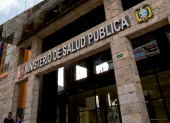 Fachada del Ministerio de Salud Pública del Ecuador.
