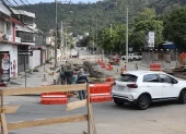 Los trabajos ya se realizan en la calle de Miraflores.