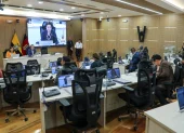 Imagen de la sesión del Concejo Metropolitano este 14 de julio de 2026.