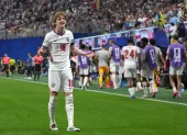 Anthony Gordon celebró el primer tanto entre Inglaterra y Argentina, en el Mundial 2026.