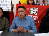 Andrés Quishpe anunció una movilización hacia la Corte Constitucional por el Acuerdo Ministerial 0045-A.