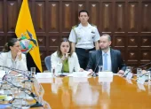 María José Pinto es vicepresidenta de la República desde 2025.