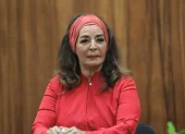 Fotografía de archivo del 18 de febrero de 2020 que muestra a la actriz mexicana Elsa Aguirre