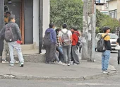 Espacio. Uno de los principales problemas que se detectó es el consumo de licor en el espacio público de La Mariscal.