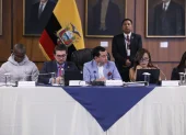 Ferdinan Álvarez preside la Comisión e Fiscalización en donde se tramita el juicio contra la exministra de Energía Inés Manzano.
