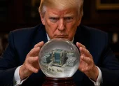 El presidente de Estados Unidos, Donald Trump, está en contra de la Corte Penal Internacional.