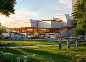 Una de las tres  propuesta de diseño para el Museo Nacional del Ecuador sobre las cuales puede votar la ciudadanía.