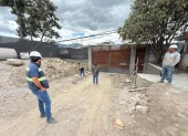 Obra sin permisos es suspendida tras encontrar vestigios arqueológicos en Cotocollao, norte de Quito.