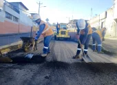Trabajos de renovación avanzan en la avenida Galo Plaza Lasso, donde el Municipio ejecuta obras viales que cambiarán la movilidad del norte de Quito.