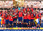 España levanta la copa y desata una celebración que ya es historia.
