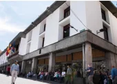 El Concejo Metropolitano de Quito sesiona en el Municipio, ubicado en la Venezuela, entre Chile y Espejo, en el centro.