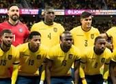 Jugadores de la Selección de Ecuador.