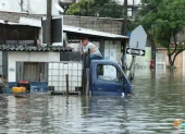 Las lluvias complican el día a día de los ciudadanos.