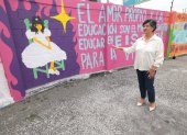 Lita Martínez mientras dialoga con EXPRESO en las instalaciones del Cepam.
