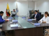 El Pleno del CPCCS en funciones, incluido el recién principalizado Johnny Escobar, buscan la reelección en las elecciones de noviembre de 2026.