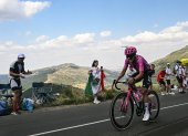 Richard Carapaz se ubica en el tercer lugar de la clasificación de la montaña. El tricolor, además, ha ganado dos premios de combatividad en lo que va del Tour.
