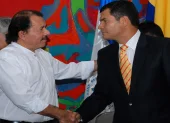 Rafael Correa, el líder del movimiento Revolución Ciudadana, era un gran aliado de Daniel Ortega, hasta que el Gobierno de Daniel Noboa descalificó a su partido