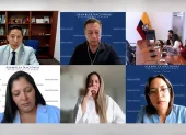 Comisión de Justicia analizó una reforma sobre violencia digital y recibió observaciones a cambios en la Escuela Judicial.