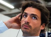 Carlos Sainz, momentos antes de disputar el Gran Premio de Bélgica en el circuito de Spa-Francorchamps.