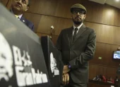 El entonces dueño de La Posta, Andersson Boscán, compareció ante la Comisión Ocasional por la Verdad en el proceso de juicio político del caso contra el presidente Guillermo Lasso, el 13 de febrero de 2023.