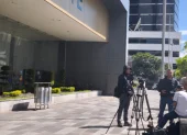 Periodistas fueron impedidos de ingresar a la audiencia del caso Triple A, pese a que la diligencia no fue declarada reservada.