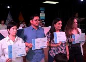 Pamela Cevallos y Óscar Enríquez ganaron el Salón de Julio 2026 con una obra sobre el patrimonio manteño-huancavilca. Conoce a los premiados y las reflexiones que marcaron la ceremonia.

PERIODISTA: ALEJANDRO PUGA

AG-EXTERNOS.