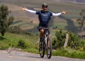 El ciclista de ultradistancia Xavier Chiriboga logró completar el Tour Divide en catorce días y cinco horas.