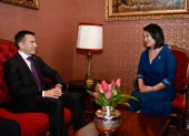 Los presidentes se reunieron tras el posecionamiento de Fujimori