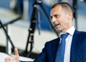 El presidente de la UEFA Aleksander Ceferin.