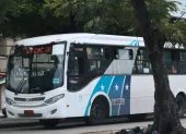 Los buses de la cooperativa Saucinc, línea 89, conectan al centro con Sauces, en el norte de Guayaquil.