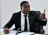 Carlos Tenorio durante un evento organizado por la Asociación de Futbolistas del Ecuador (AFE).