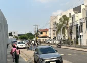 La noticia del asesinato ocurrido en Puerto Azul circuló rápidamente en redes sociales.