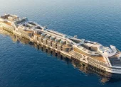 Un diseño previo de la propuesta de crucero.