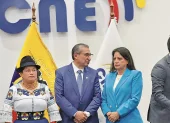 Silencio. Ninguno de los integrantes del CNE, dirigido por José Cabrera, ha reaccionado por la precampaña.