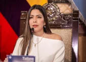 Tatiana Coronel, alcaldesa subrogante de Guayaquil.