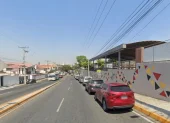 En este sector de Los Ceibos se registró el siniestro vial que generó preocupación entre los residentes.