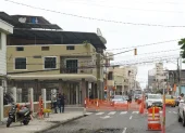 La calle Rumichaca fue cerrada para iniciar los trabajos de reconstrucción que se extenderán durante 12 semanas.