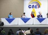 Sesión del Pleno del Consejo Nacional Electoral (CNE).