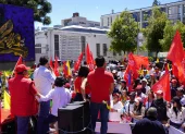 La UNE y otras organizaciones sociales plantean la revocatoria del presidente Daniel Noboa.