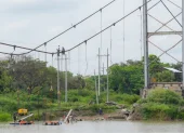 La Prefectura anunció que la construcción del nuevo puente avanzará en paralelo al desmontaje para acelerar la recuperación de la conectividad entre Daule y Nobol.