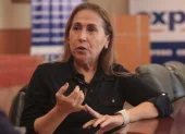 La precandidata Susana Santistevan visitó EXPRESO y se refirió a sus proyectos.