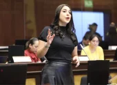 Gabriela Molina es asambleísta por Manabí del movimiento Revolución Ciudadana.