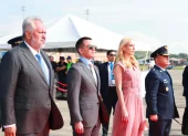 Daniel Noboa llega a Cali para asistir a la investidura de Abelardo de la Espriella.